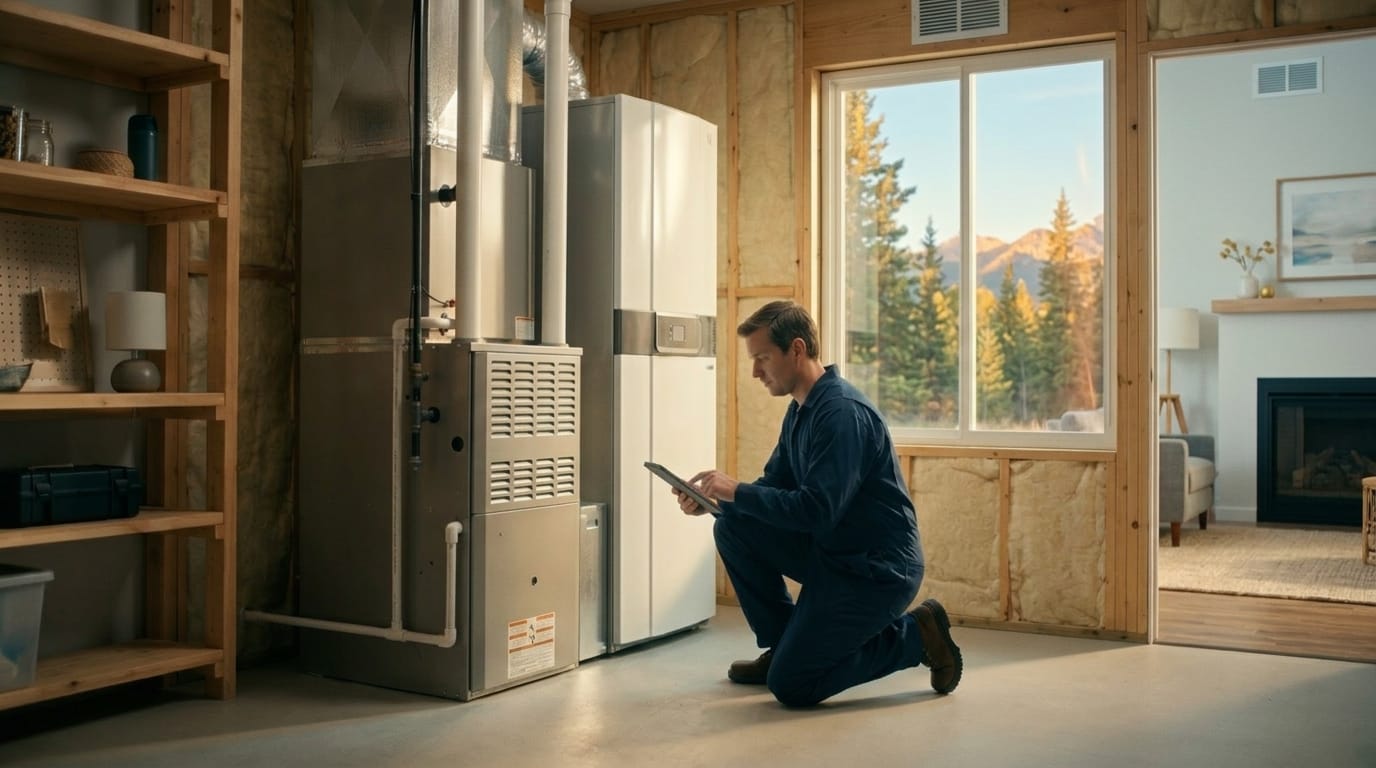 Home Performance Pros cooling service in a Utah home