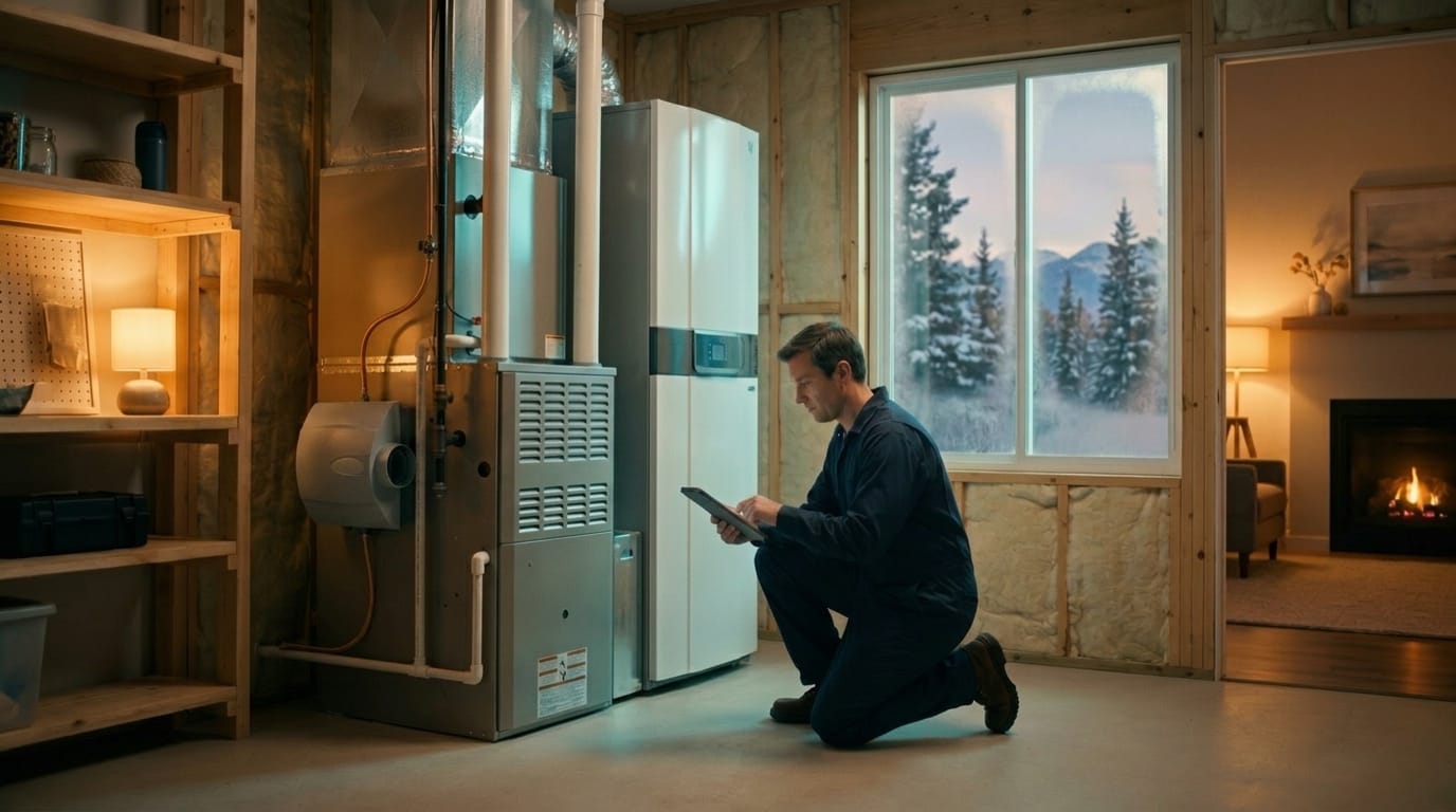 Home Performance Pros humidifiers service in a Utah home